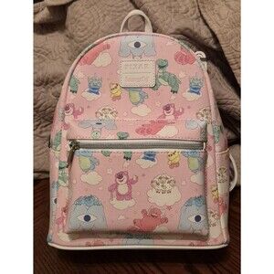 LOUNGEFLY Pixar Characters On Clouds Mini  Backpack - NWT